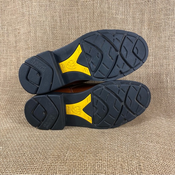 🛑SOLD🛑Women’s Ariat Lacer boots Heritage lace up casual work leather brown 8 B - Picture 8 of 16